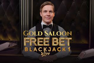 Gold Saloon Freebet Blackjack 1